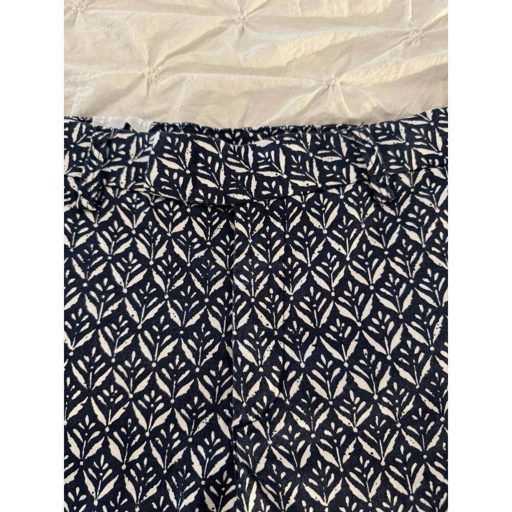 Anthropologie Shorts Level 99 Boho Chino Blue Size 30 - Picture 2 of 8
